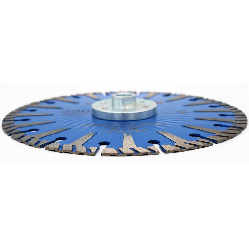 LXDIAMOND Diamond Cutting Disc 230 mm with M14 Aluminium Flange