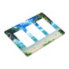 Tropical Beach Palm Trees Triple Rocker Light Switch Cover Decorative