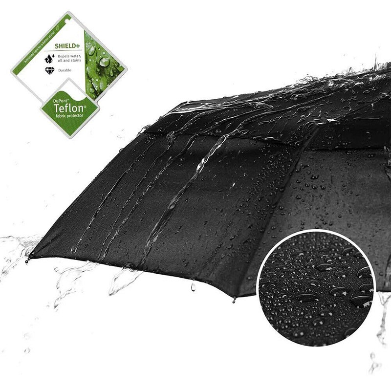 UK-UNIQUE Windproof Umbrella Windproof Travel Umbrella - Compact, Light, Automatic,