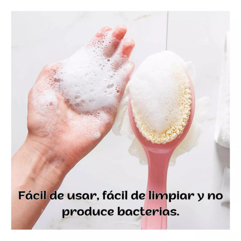J & S Home Cepillo Corporal De Baño Ducha Exfoliante