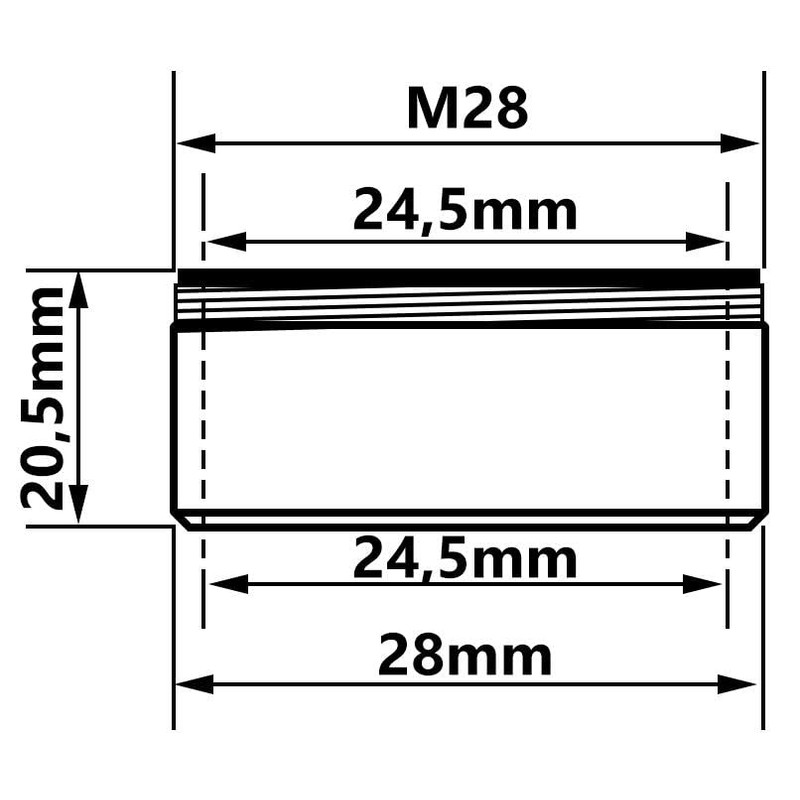 28mm Male Gold Faucet Bathroom Tap Water Saving Aerator Reductor