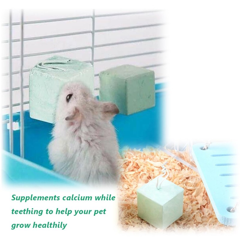 NOPKESV Pack of 8 Volcanic Stone Teeth Grinding Stone for