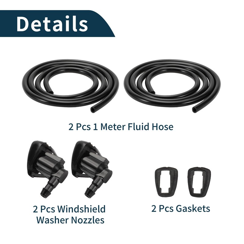 TUCKBOLD Washer Nozzle for Jeep Grand Cherokee 2005-2016 Windshield Washer