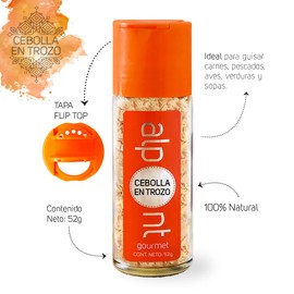 Alpont Cebolla en Trozo 52 Gramos 2 Piezas