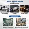 Dual-Row Air Manifold,Air Compressor Manifold, Air Inline Manifold Block Splitter,