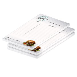 PRICARO American Burger A5 Recipe Pad (Pack of 3)