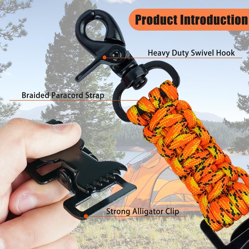 KUNN Double End Tactical Glove Clips Work Glove Holders Hardhat