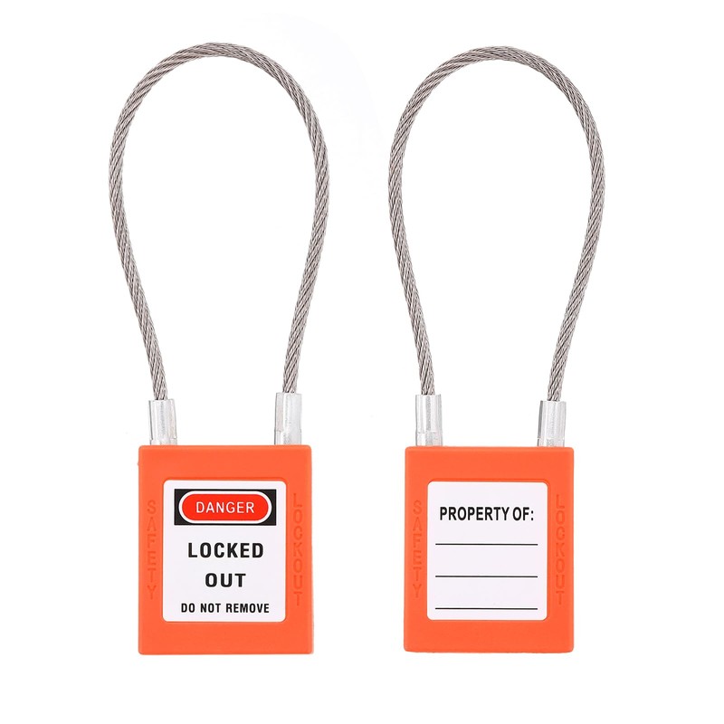 PATIKIL Lockout Tagout Locks with Key, Loto Locks Safety Padlock