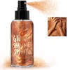 HOSAILY Body Glitter Spray, Bronze Body Shimmer Spray for Face