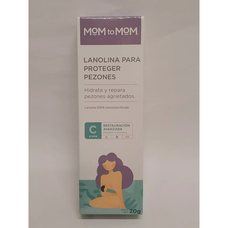 Mom to Mom Lanolina par Proteger Pezones Etapa: C Hidrata