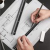 Metal Scale Ruler Architects Engineers Triangle Ruler Metric Ruler 15cm