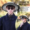 1 Anti-Mosquito Fishing Hat, 1 Pair Fishing Gloves, Adjustable Anti-Mosquito