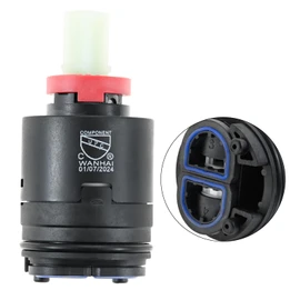 N40HKC Shower Cartridge Replacement, 40mm Faucet Cartridge Replacement Fit for Tub/Shower Faucet System