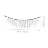 Baluue 10pairs Handmade Natural False Eyelashes Soft Voluminous Makeup Lashes