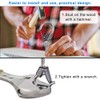 BeneLabel Wall Mount Ceiling Hooks with Safety Buckle - Plant