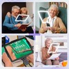 Large Hands Free Magnifying Glass with Light 50 Ultra-Bright LEDs