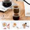 Coffee Dripper Filter Reusable, Permanent Coffee Filter Made of Stainless