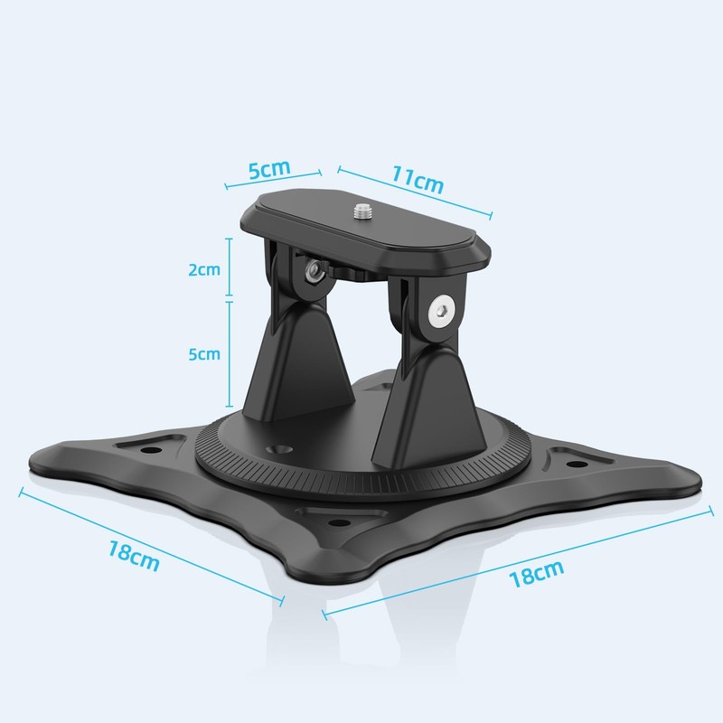 Bettdow Projector Stand, Adjustable Stand with Easy Setup and 360