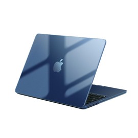 EooCoo Case Compatible with MacBook Air 15 Inch M2 A2941 M3 A3114, 2023 2024 Release, Ultra Thin Smooth Hard Shell Protective Case, Crystal Midnight