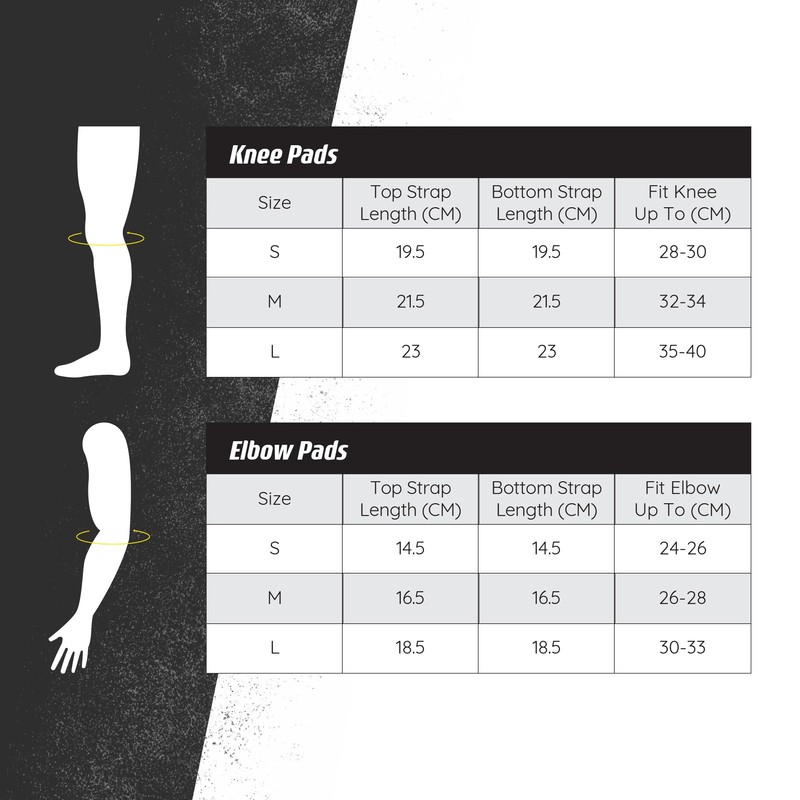 Osprey Combo Pack Knee & Elbow Pad Set, Skate Scooter