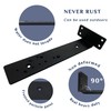Starunder 6 Pack Floating Shelf Brackets, 6 Inch Heavy Duty