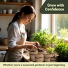 10 Herb Garden Planter Indoor Kit, 44pcs Complete Kitchen Herb