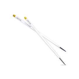 Colortrak Hair Sectioning Stix, 4 Sticks, White, Creates Even and Symmetrical Hair Lines During Coloring Process, Stick Form, Ambassador Collection