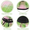 DOCILA Fresh Pink Green Plaid Tartan Bucket Hat Womens Crushable