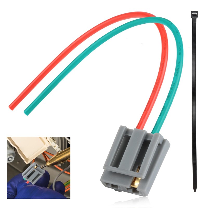 HEI Distributor Pigtail Wire Harness 12V Power and Tachometer Connector