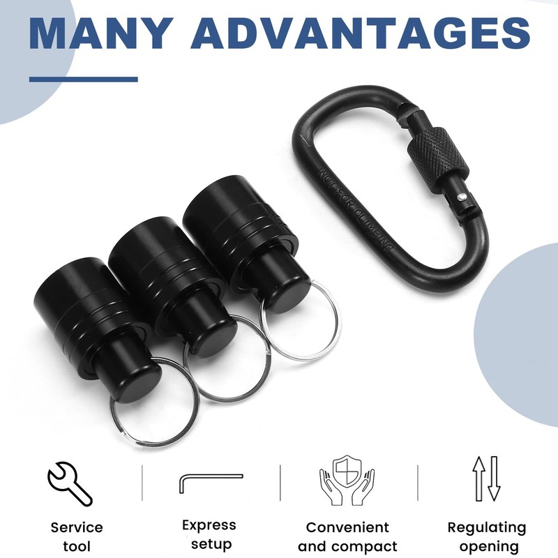 Limnyves 3pcs SDS Shank Bit Holder Keychain Quick Change Extension