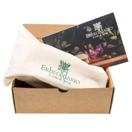 Erbecedario Body Brush with Tampico Natural Bristles for Dry Brushing for Unsightly Cellulite and Water Retention, Improves Blood Circulation, Exfoliating Effect, Dimensions 18.5 x 5 x 5.5 cm