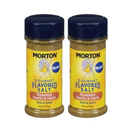 Morton Gourmet Flavored Salt Roasted Garlic & Herb (2 Pack)