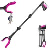 36" Grabber Reacher Tool, Foldable Reacher Grabber Pickup Tool with