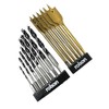 Rolson 48526 14Pc Hex Shank Wood Drill Bit Set
