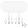 CyeeLife 6pcs Molded Dart Flights and Shafts,one Piece Integrated Accessory