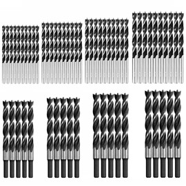 Brad Point Woodworking 60Pcs Drill Bit Set Drill for Hardwood Softwood