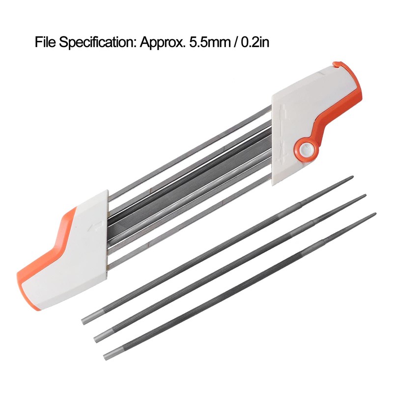 Lairun Chainsaw Sharpener for 3/8inch Chain, Durable Easy File Chain