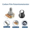 FOXTIP WH148 250K Ohm Potentiometer Kit Linear Taper Adjustable Rotary