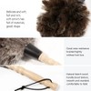 iHUFeather Ostrich Feather Duster 14 inch Feather Duster Fluffy Natural
