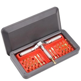 28 in 1 T-shaped DIY Screwdriver, Switchable Screwdriver Shape To Adapt To Various Home Repairs, Cool Home Repair Tool Set, Compact and Portable Ratchet Screwdriver