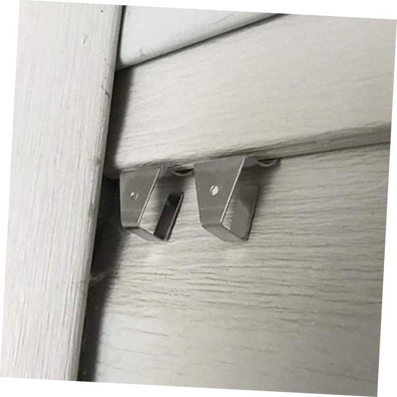 Mobestech 6Pcs Heavy Duty Siding Clips Hooks No Needed Punch