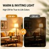 60 Watt Incandescent Light Bulbs, A19 Shatter Resistant Rough Service