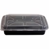 Bluesky 4 lb Versatile Oblong Containers w/Lids (Pack of 3)