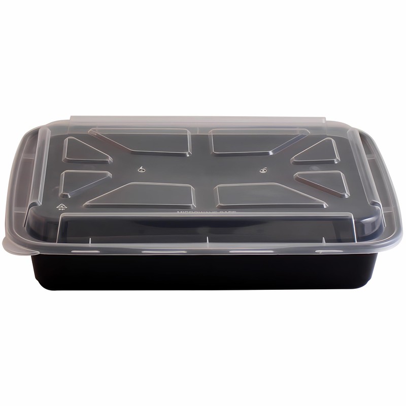 Bluesky 4 lb Versatile Oblong Containers w/Lids (Pack of 3)
