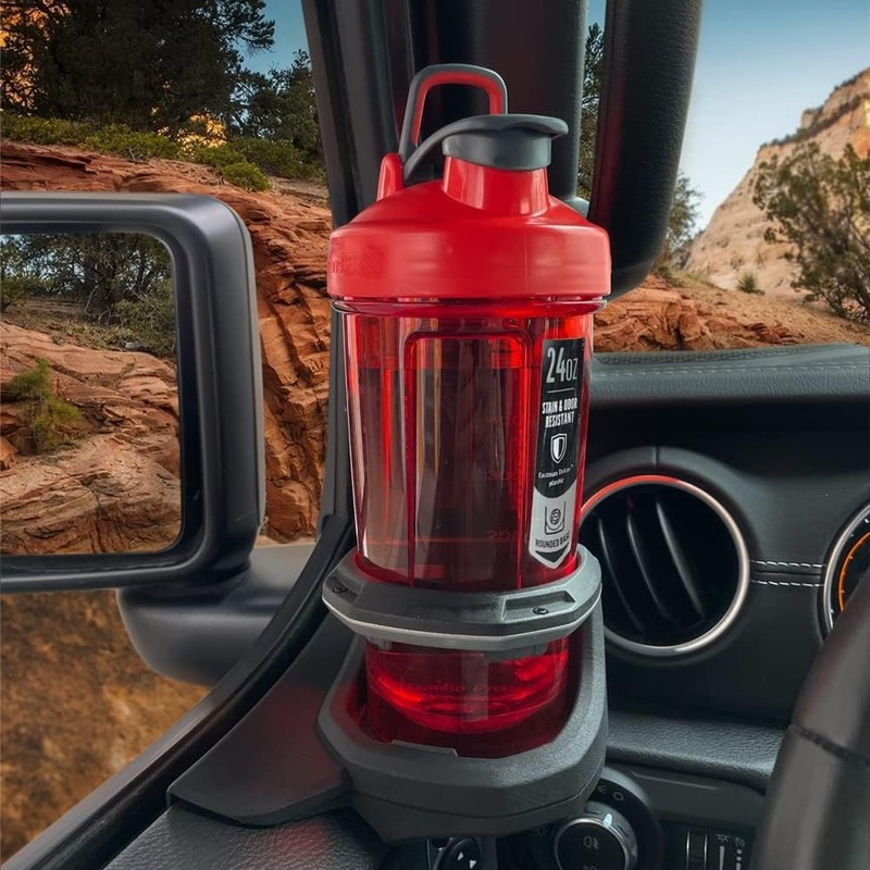 Seikou Sangyo AZUTO MHV-037 Cup Holder for Jeep Wrangler Left