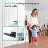 Fingerprint Door Lock,Smart Door Knob,Keyless Entry Door Lock with Handle,Biometric