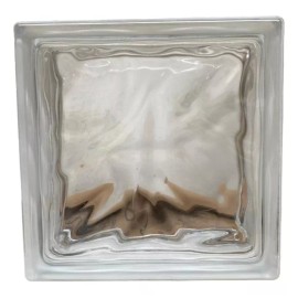 Foncer Vitroblock/traga Luz Decorativo 19x19x9 Nube/translucido