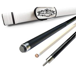 Champion Dragon Pool Cue Stick with Predator Uniloc Joint, Low Deflection Shaft, Black or White case, Retail Price: $295.55 (12.5mm, Black cue 19oz with a White case)