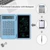 Scientific Calculator with Writing Tablet,Professional Foldable Calculator Pocket Standard Calculator