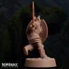Arcane Minis Umbriel Dark Elf Paladin - Pose 1a |